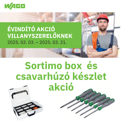 WAGO - Évindító villanyszerelői akció